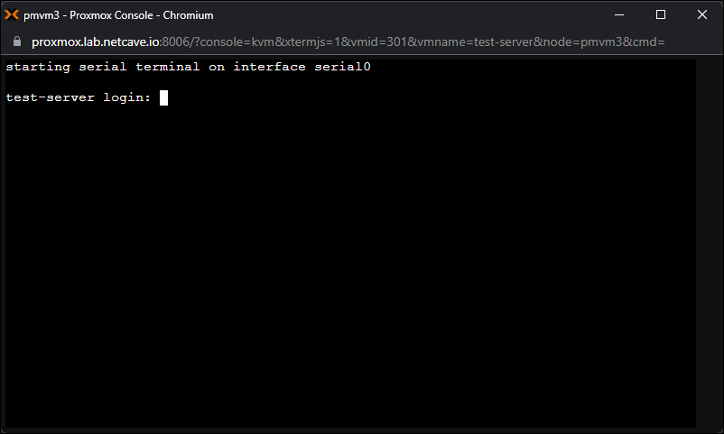 ProxMox Cloud Image Clone Complete